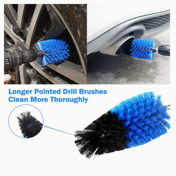Professional Car Detailing Brush and Care Kit