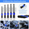 Professional Car Detailing Brush and Care Kit